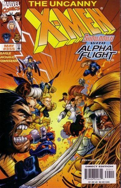 The Uncanny X-Men #355 cover