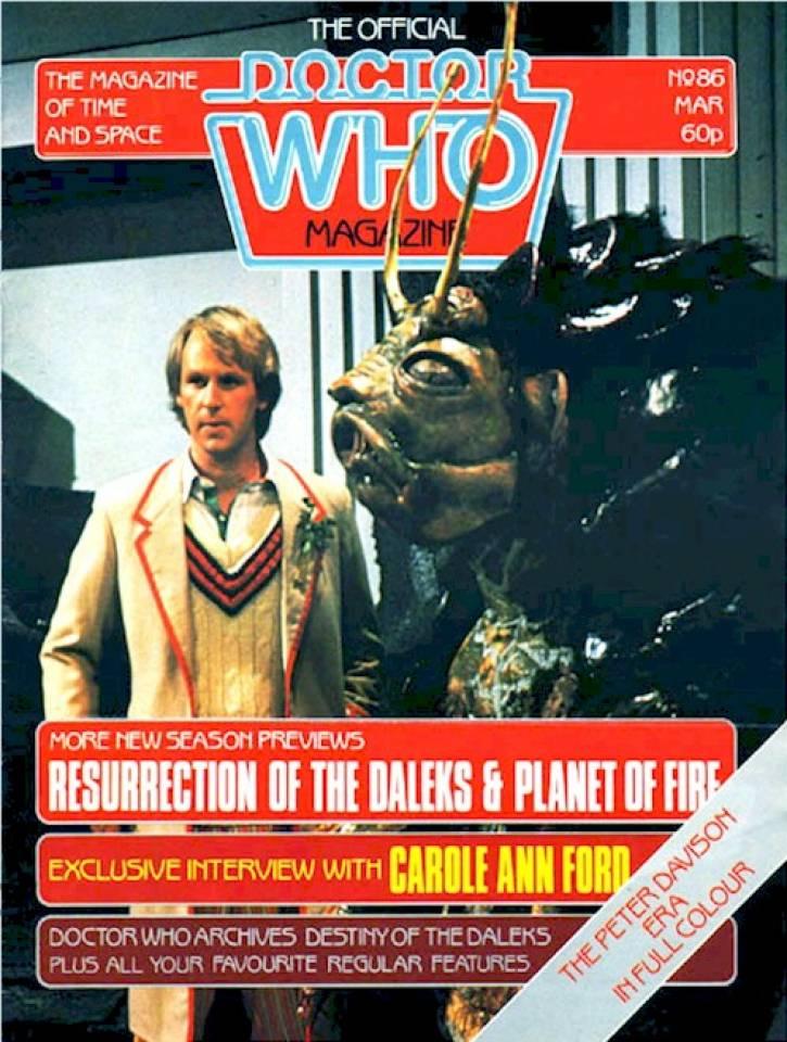 Doctor Who Magazine #86
