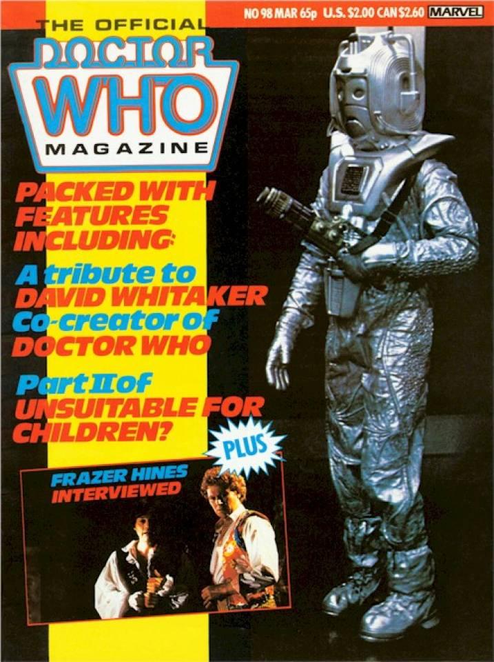 Doctor Who Magazine #98