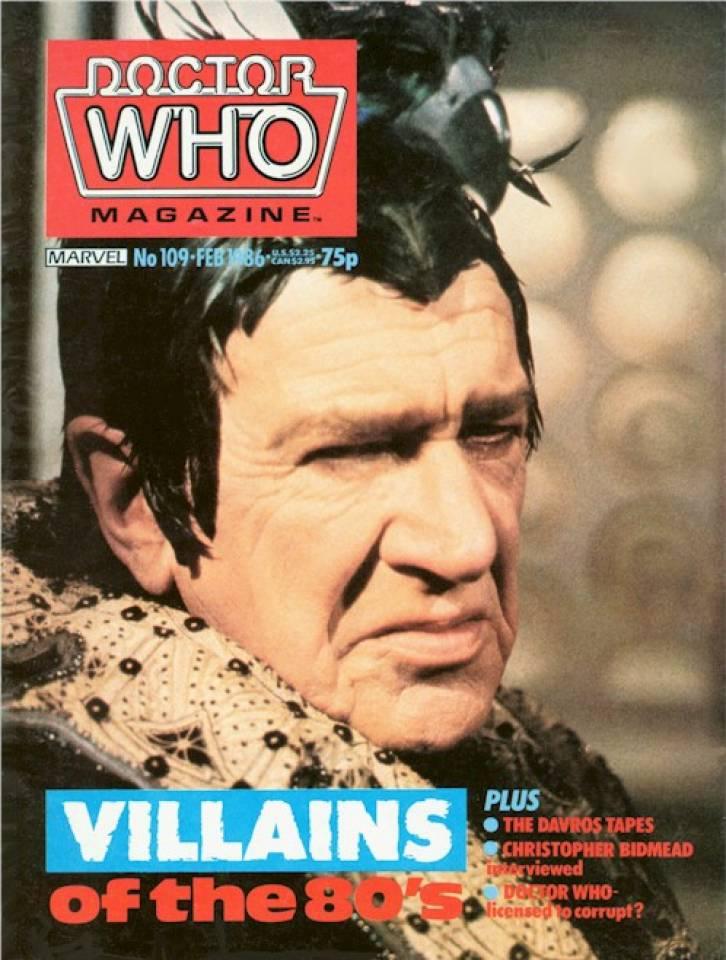 Doctor Who Magazine 109