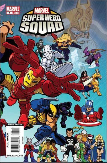 Marvel Super Hero Squad cover — © Marvel