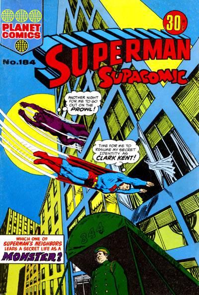 Superman Supacomic 184