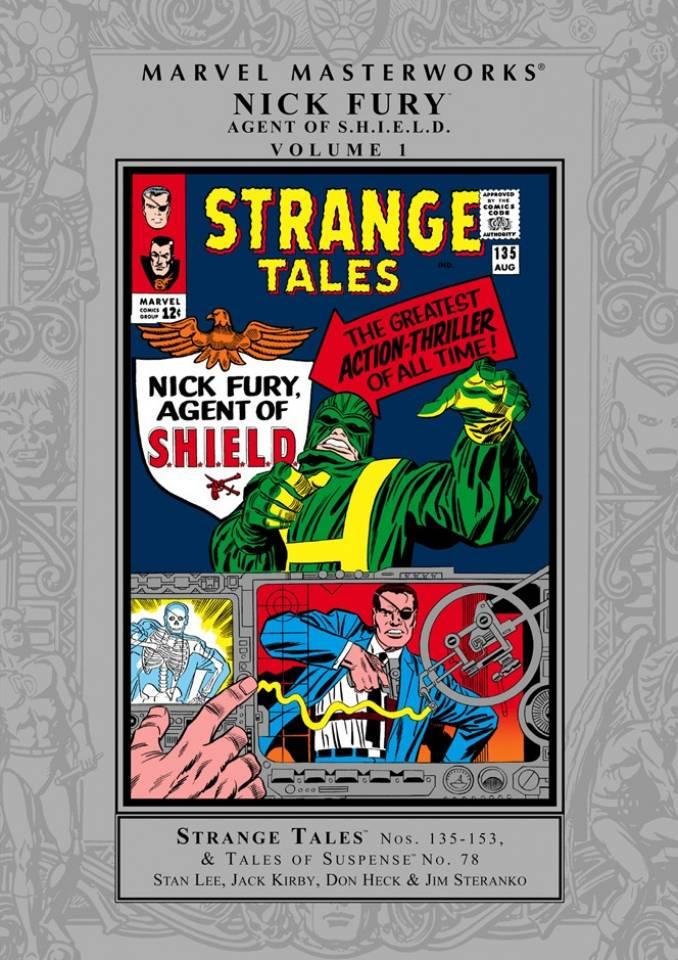 Marvel Masterworks: Nick Fury, Agent of S.H.I.E.L.D. cover — © Marvel