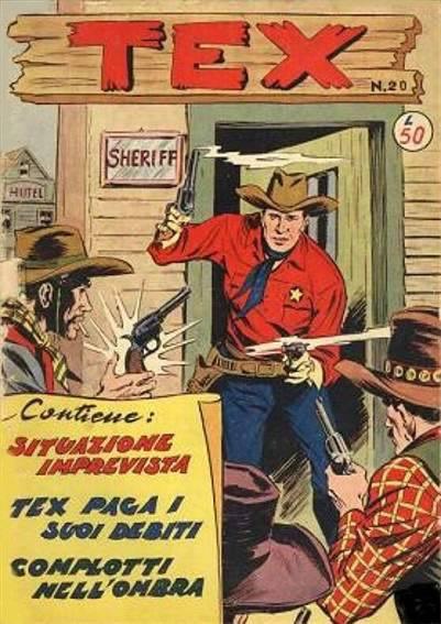 Tex Albo D'Oro II Serie #20 cover