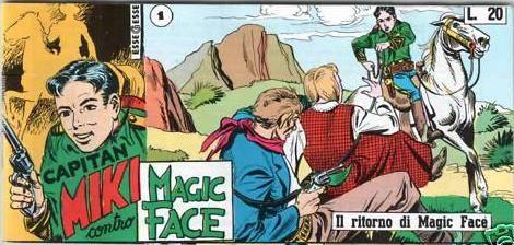 Capitan Miki contro Magic Face cover — © Unknown