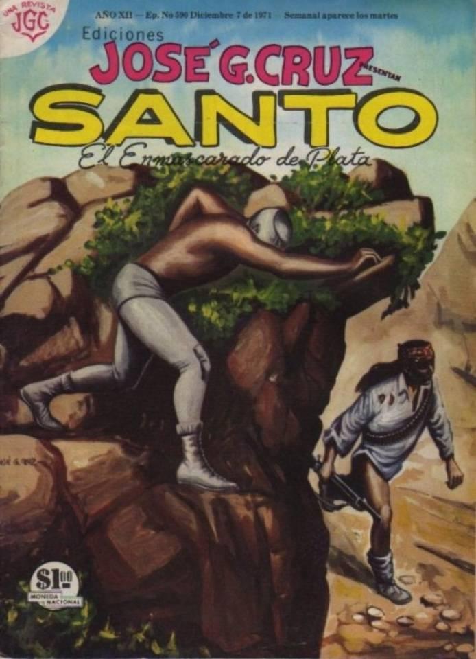 Santo El Enmascarado de Plata 2° Volùmen #590