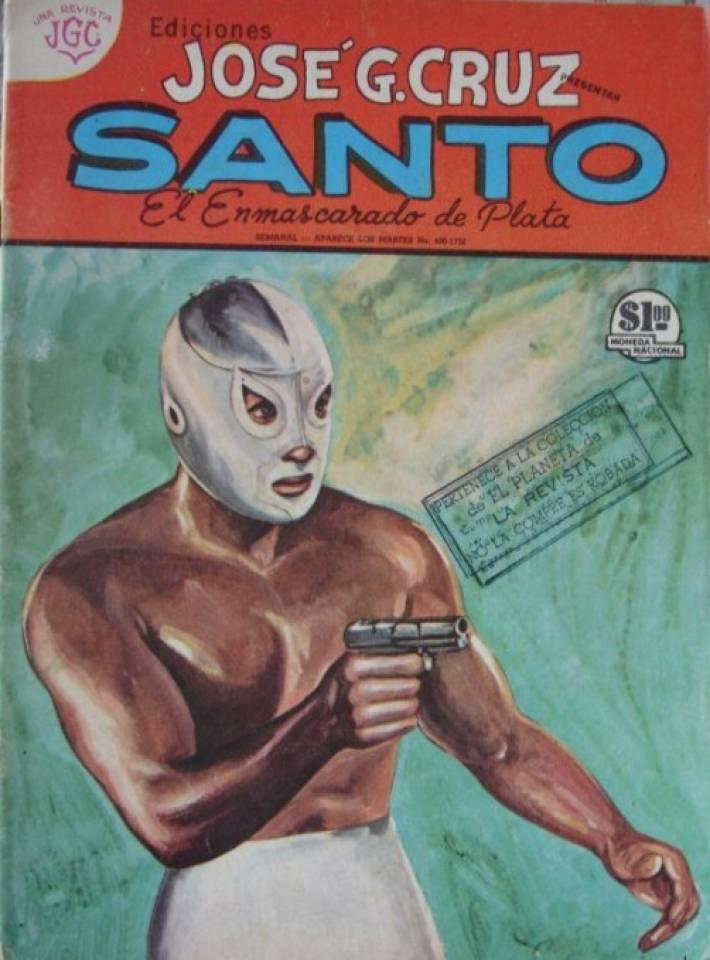 Santo El Enmascarado de Plata 2° Volùmen #435