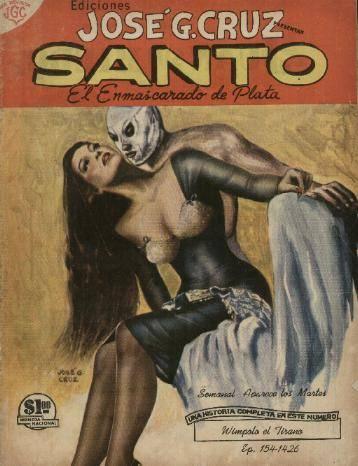 Santo El Enmascarado de Plata 2° Volùmen #154