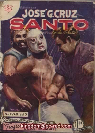 Santo El Enmascarado de Plata 2° Volùmen cover — © Ediciones José G. Cruz