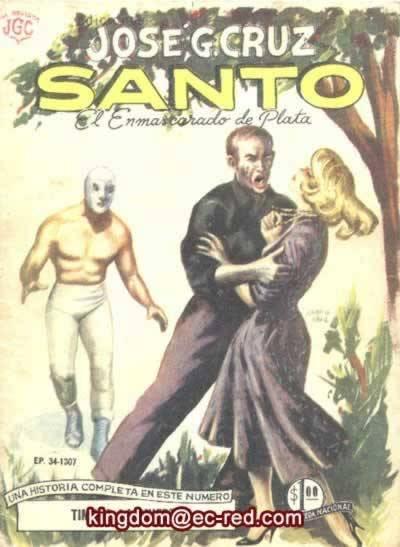 Santo El Enmascarado de Plata 2° Volùmen #34