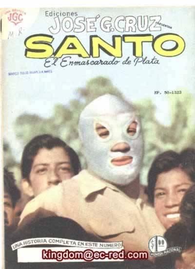 Santo El Enmascarado de Plata 2° Volùmen #50