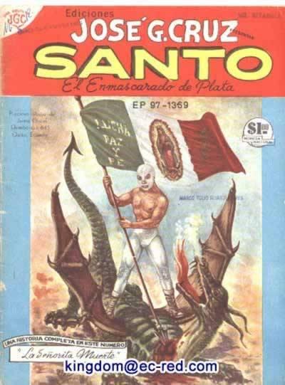 Santo El Enmascarado de Plata 2° Volùmen #97