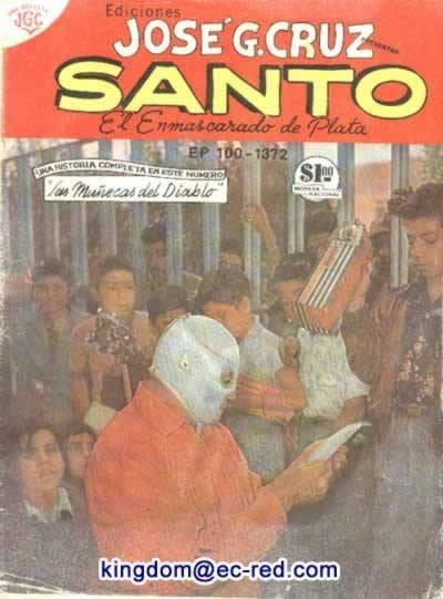 Santo El Enmascarado de Plata 2° Volùmen #100