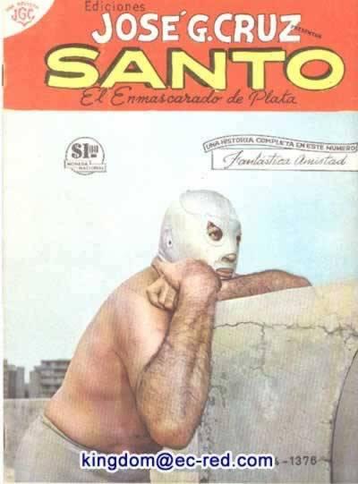 Santo El Enmascarado de Plata 2° Volùmen #104