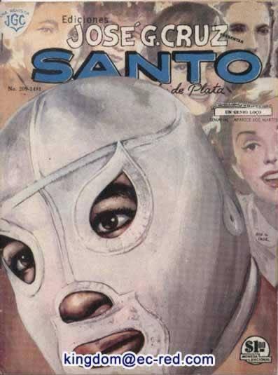 Santo El Enmascarado de Plata 2° Volùmen #209