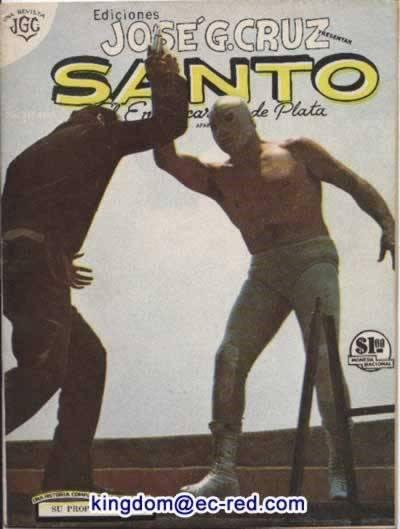 Santo El Enmascarado de Plata 2° Volùmen #217