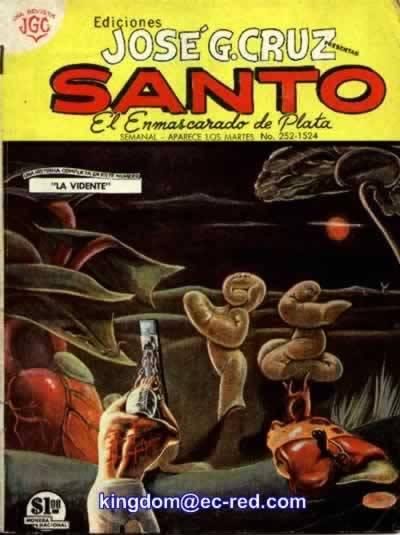 Santo El Enmascarado de Plata 2° Volùmen #252