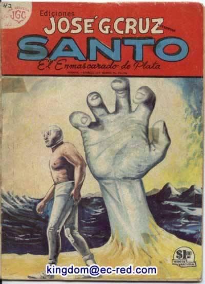 Santo El Enmascarado de Plata 2° Volùmen #472