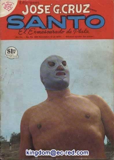 Santo El Enmascarado de Plata 2° Volùmen #535