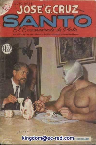 Santo El Enmascarado de Plata 2° Volùmen #709
