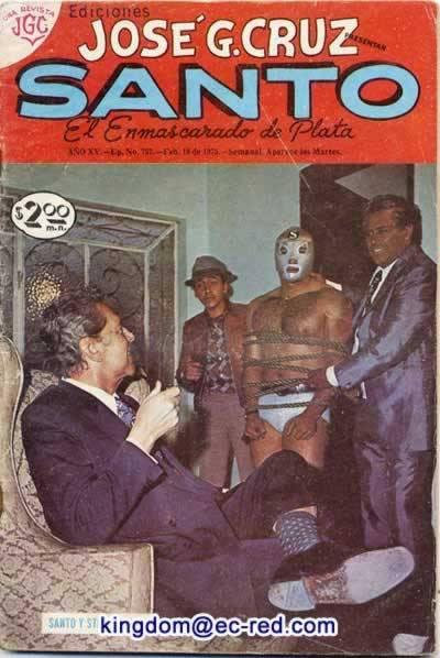Santo El Enmascarado de Plata 2° Volùmen #757