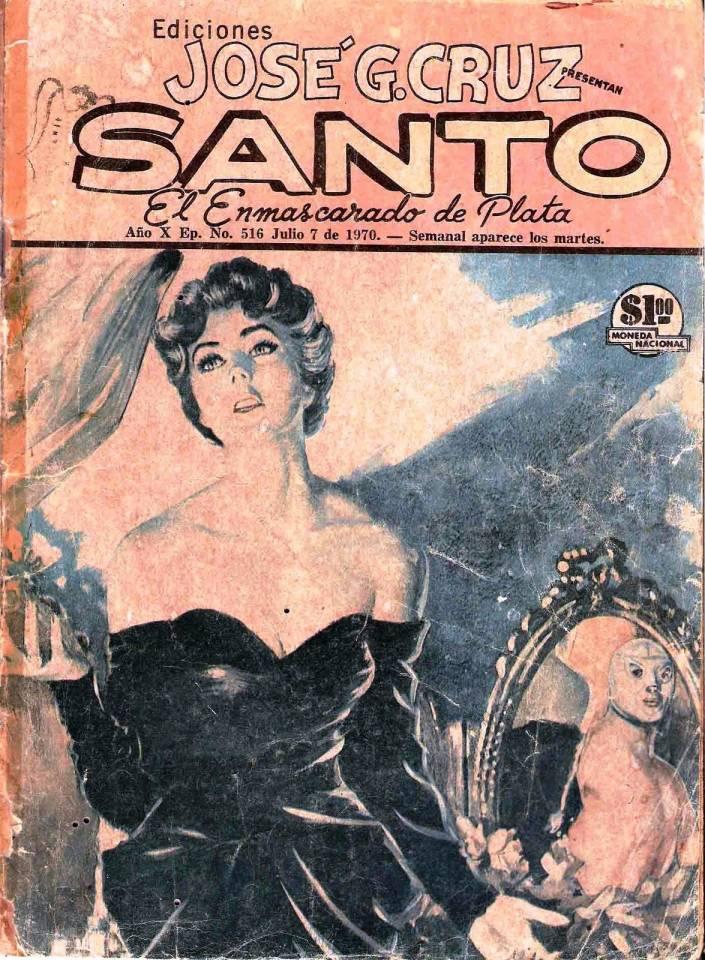 Santo El Enmascarado de Plata 2° Volùmen #516