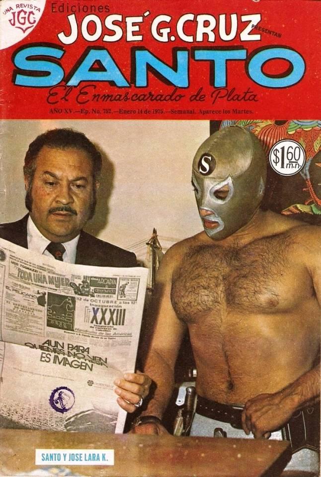 Santo El Enmascarado de Plata 2° Volùmen #752