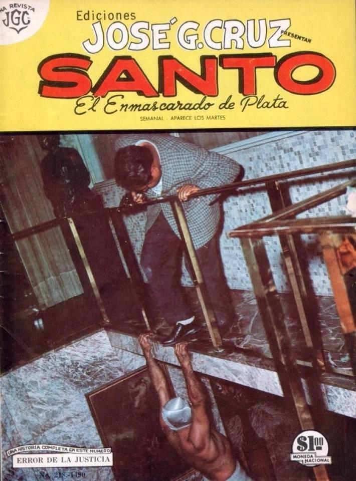 Santo El Enmascarado de Plata 2° Volùmen #218