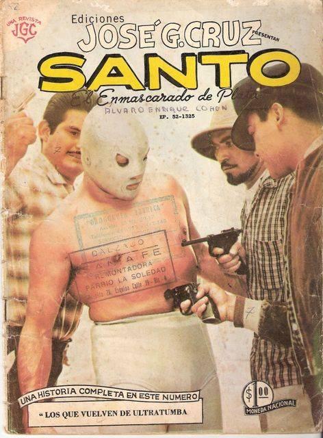 Santo El Enmascarado de Plata 2° Volùmen #52