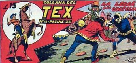 Collana del Tex II Serie #49