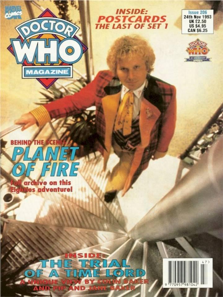Doctor Who Magazine 206