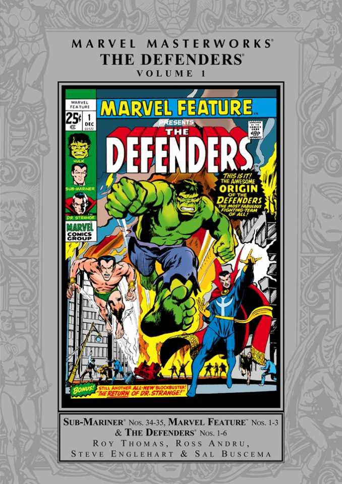 Marvel Masterworks: Defenders cover — © Marvel
