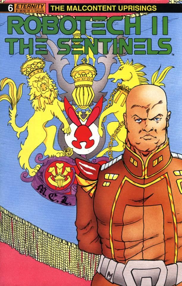 Robotech II: The Sentinels - The Malcontent Uprisings #6 cover