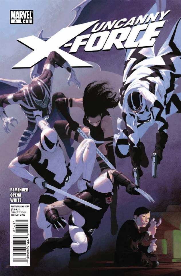 Uncanny X-Force #4 cover