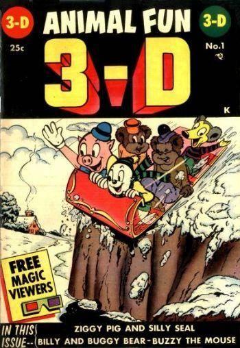 Animal Fun 3-D cover — © Premier Magazines