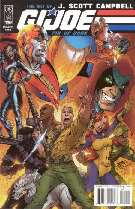 G.I. Joe Pin-Up Book: The Art of J. Scott Campbell