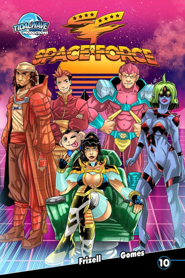 Space Force: Stormy Daniels #10 cover