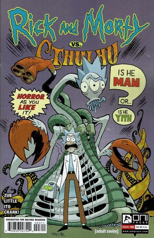 Rick and Morty vs. Cthulhu #3 cover
