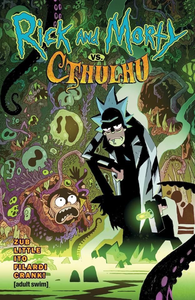 Rick and Morty vs. Cthulhu cover — © Oni Press