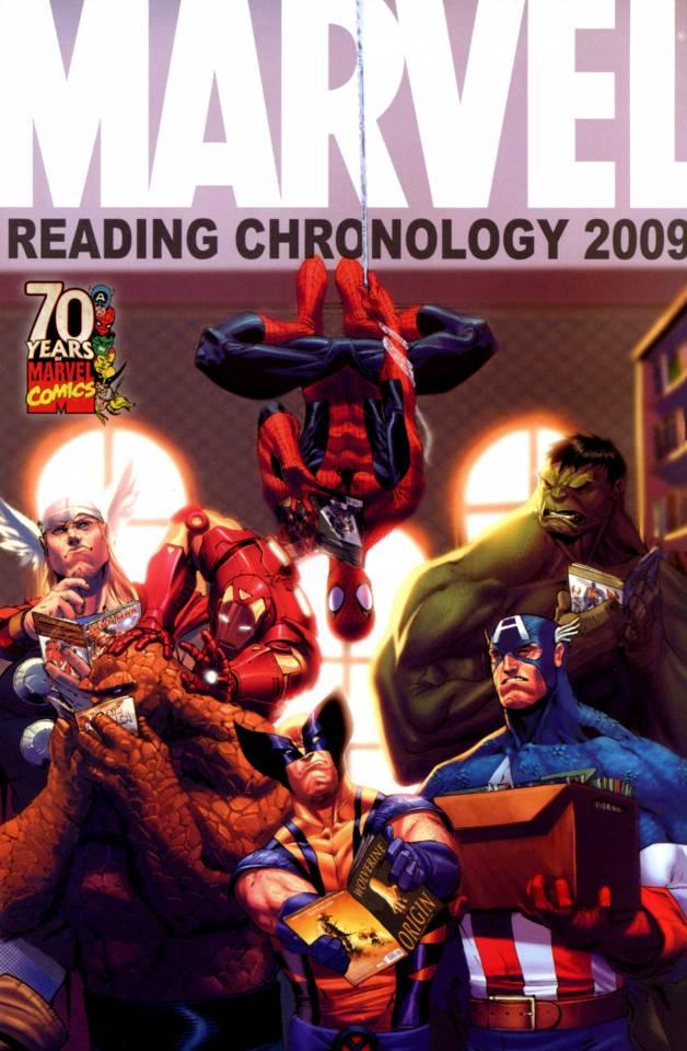 Marvel Reading Chronology cover — © Marvel