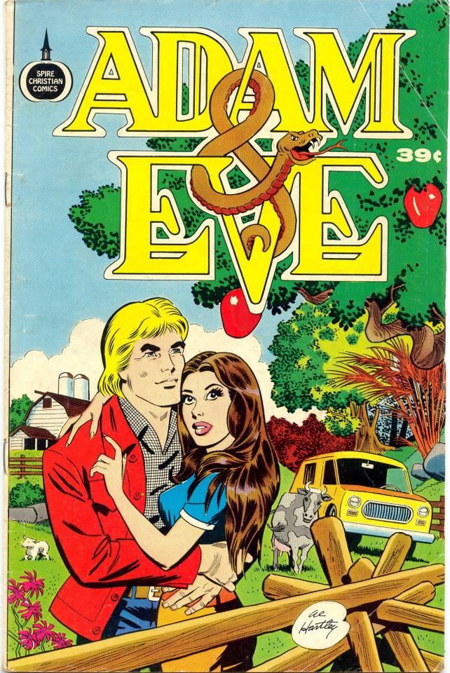 Adam & Eve cover — © Spire Christian Comics