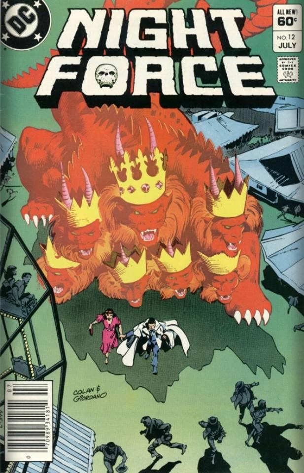 Night Force #12 cover
