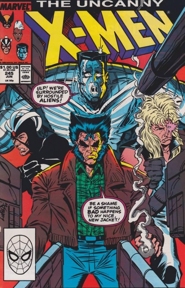 The Uncanny X-Men #245 cover