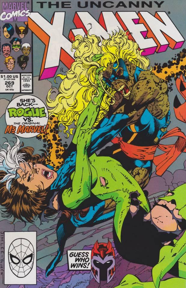 The Uncanny X-Men #269 cover