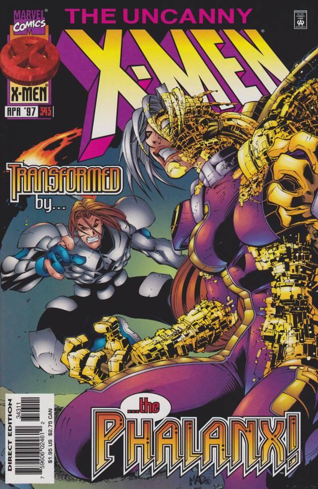 The Uncanny X-Men #343 cover
