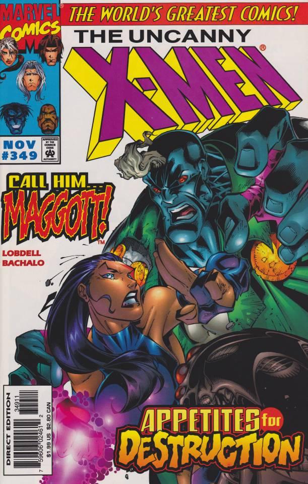 The Uncanny X-Men #349 cover