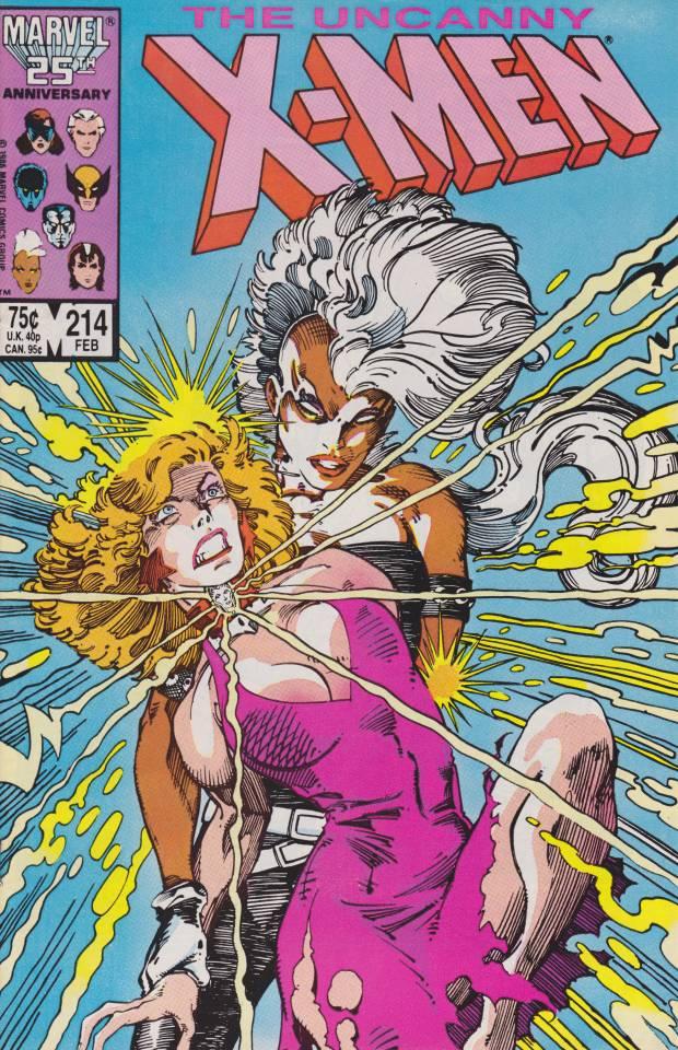 The Uncanny X-Men #214 cover