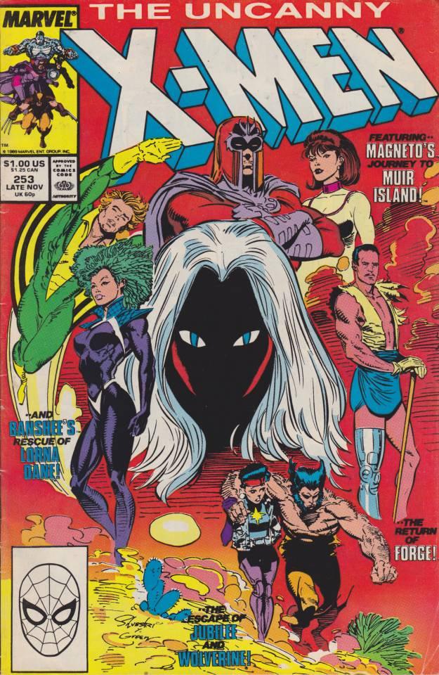 The Uncanny X-Men #253 cover