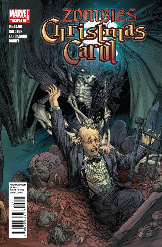 Zombies Christmas Carol #4 cover