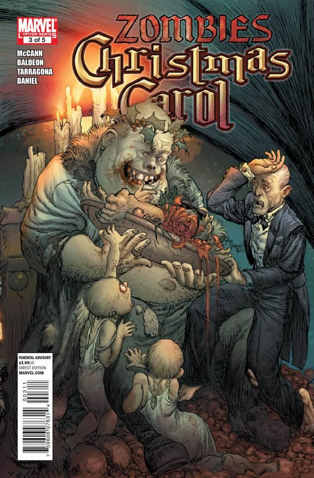 Zombies Christmas Carol #3 cover